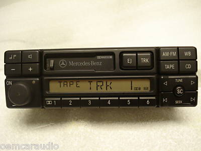 1994 - 1998 Mercedes C, CL, CLK, E, S Class Radio and Tape Player CM2396