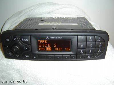 2001 - 2004 Mercedes C Class Radio and  Tape Player