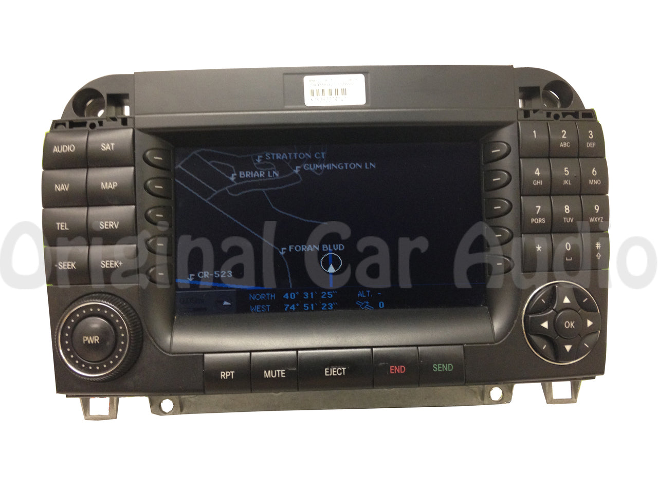 2004 2005 2006 Mercedes S Class CL Class OEM Navigation Radio Receiver