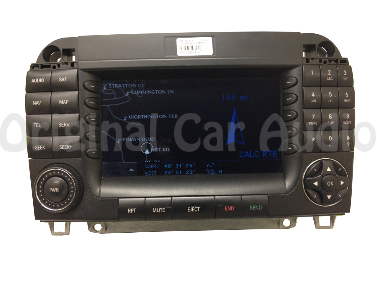 2004 2005 2006 Mercedes S Class CL Class OEM Navigation Radio Receiver