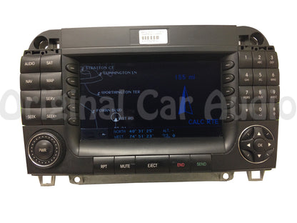 2004 2005 2006 Mercedes S Class CL Class OEM Navigation Radio Receiver