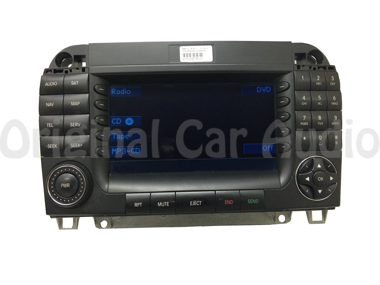2004 2005 2006 Mercedes S Class CL Class OEM Navigation Radio Receiver