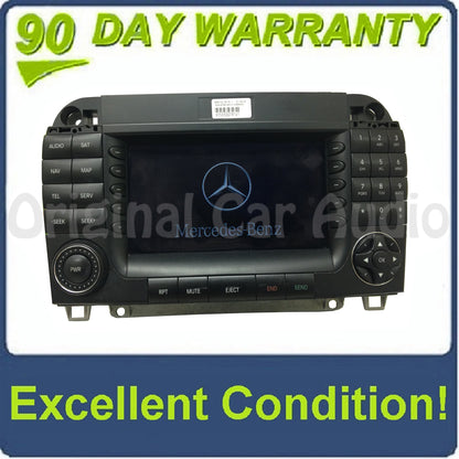 2004 2005 2006 Mercedes S Class CL Class OEM Navigation Radio Receiver