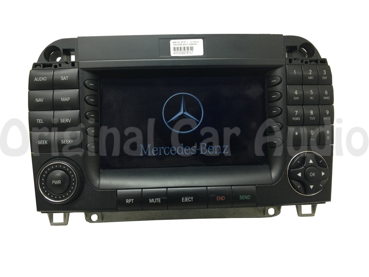 2004 2005 2006 Mercedes S Class CL Class OEM Navigation Radio Receiver