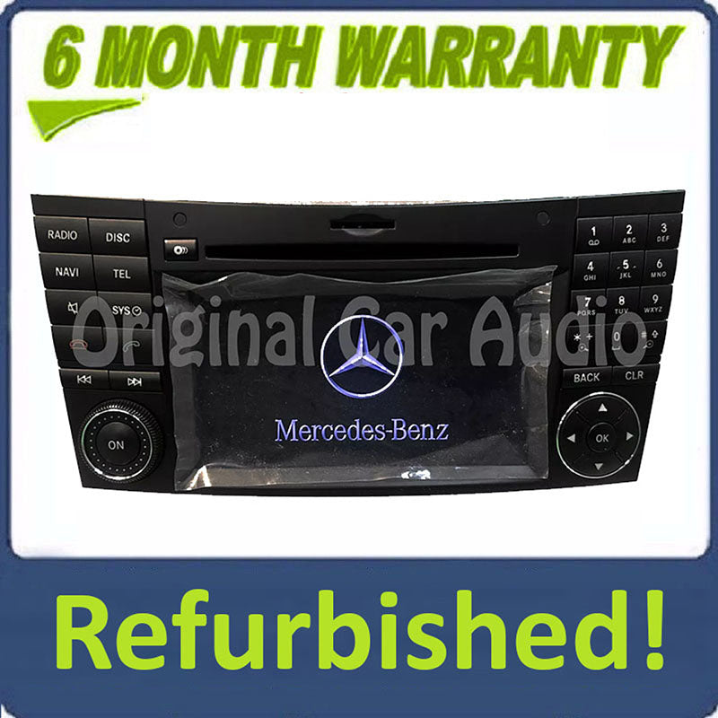 Refurbished 2009 CLS Class E Class MERCEDES-BENZ Factory OEM NAVIGATION DVD CD Player Radio Receiver