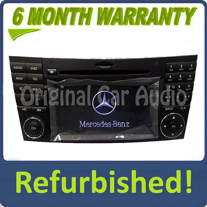 Refurbished 2009 CLS Class E Class MERCEDES-BENZ Factory OEM NAVIGATION DVD CD Player Radio Receiver