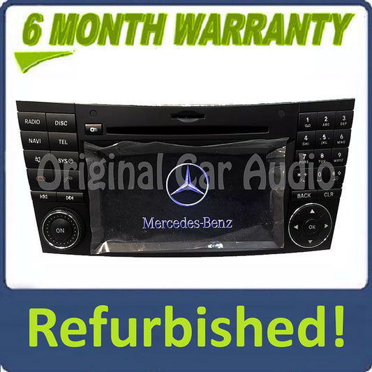 Refurbished 2009 CLS Class E Class MERCEDES-BENZ Factory OEM NAVIGATION DVD CD Player Radio Receiver