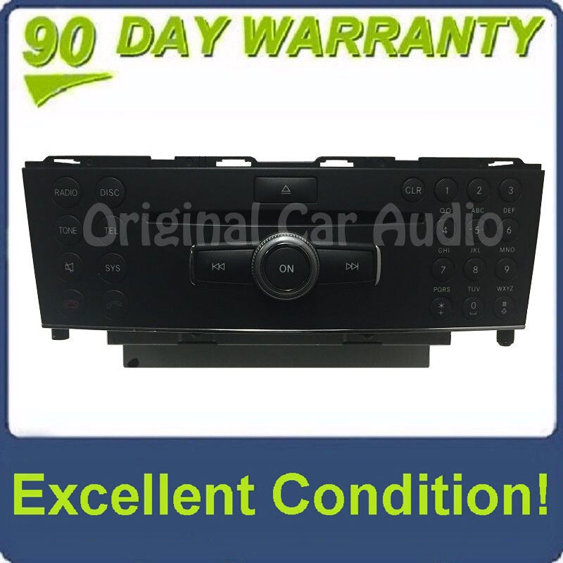 2008 Mercedes Benz C230 C300 C350 OEM AM FM Radio CD Player Receiver