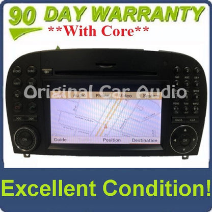 2009 - 2012 Mercedes SL-Class OEM NTG2.5 Comand Navigation Display Radio Receiver