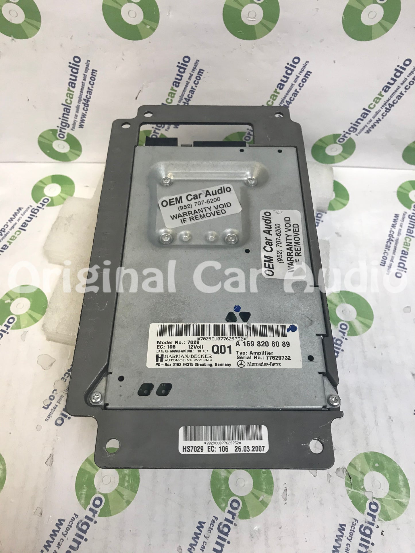 2005 - 2009 Mercedes-Benz CLK 320 350 500 55 AMG OEM Harman Becker Radio Amplifier