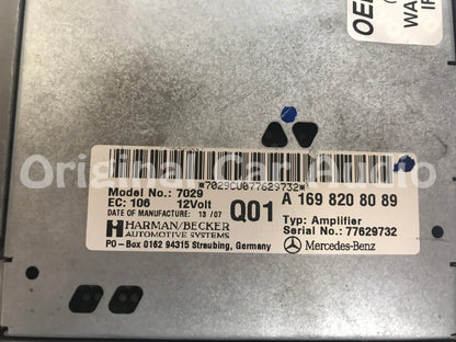 2005 - 2009 Mercedes-Benz CLK 320 350 500 55 AMG OEM Harman Becker Radio Amplifier