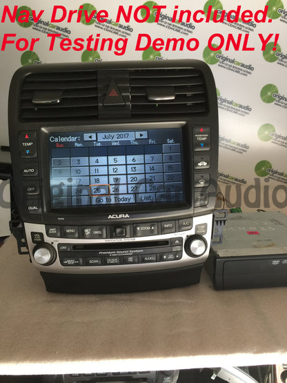 ACURA TSX Navigation OEM GPS Radio Stereo 6 Disc Changer CD Player 7KP0 2005 2006 2007 2008
