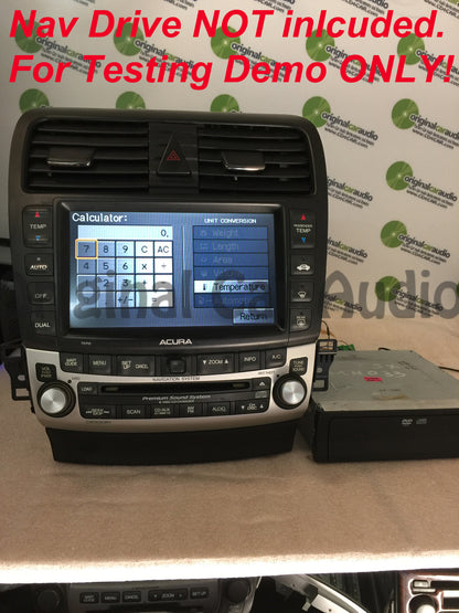 Acura TSX Premium Navigation Radio 6 CD Player Changer 2004 2005 2006 2007 2008
