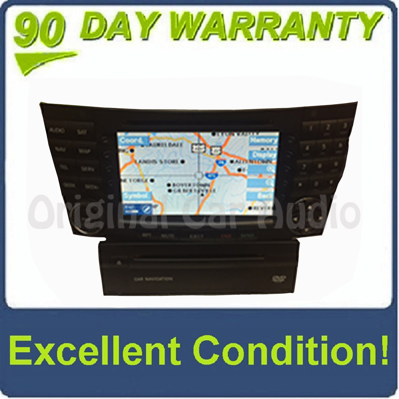 Mercedes Benz E-Class CLS-Class AM FM Tape CD Player