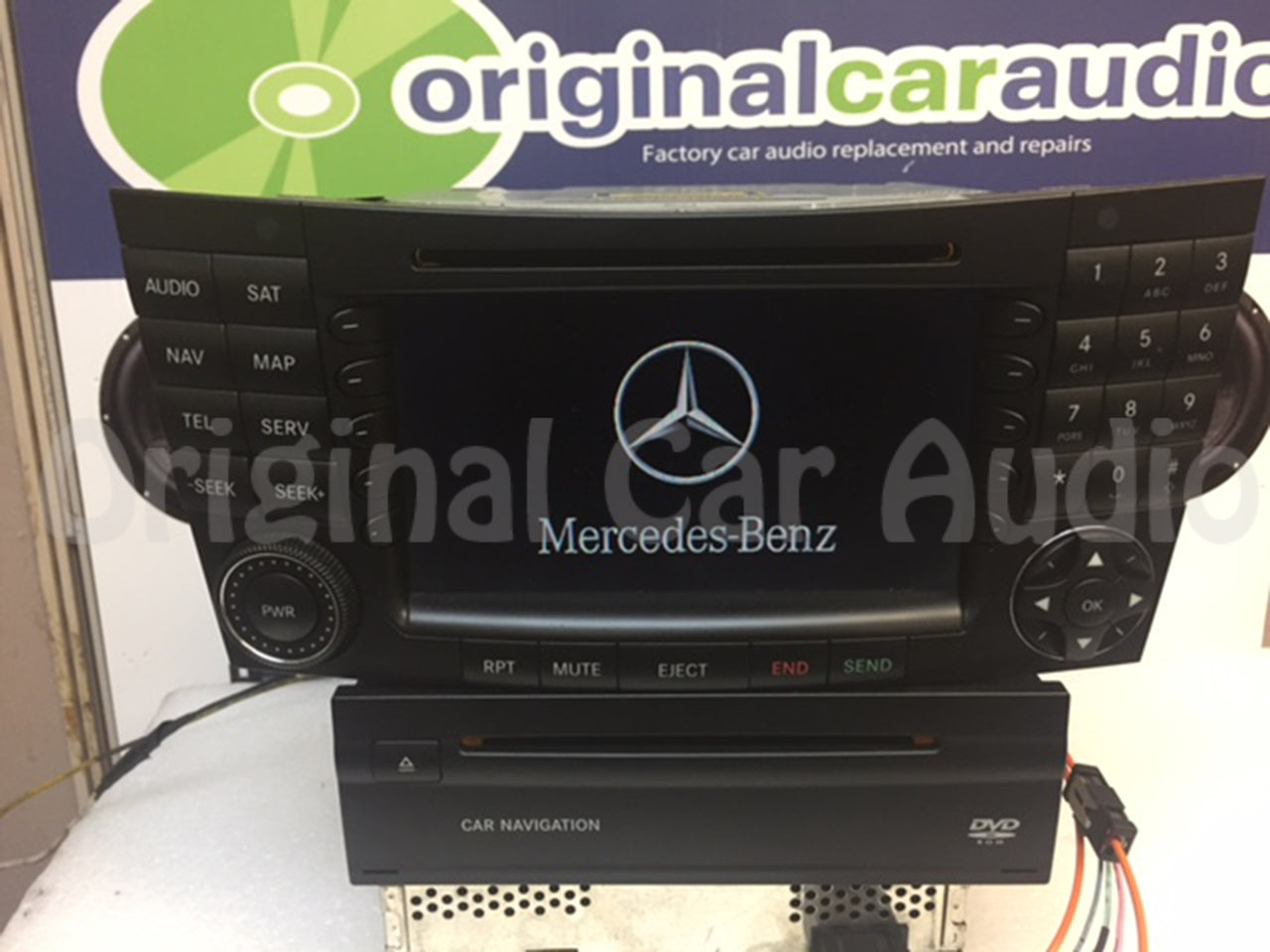 Mercedes Benz E-Class CLS-Class AM FM Tape CD Player