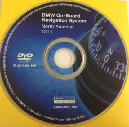 BMW On-Board Navigation System 99 00 0 309 800 2004.2