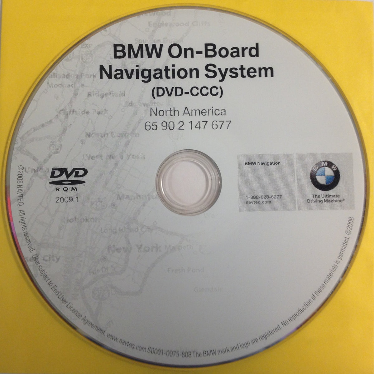 BMW On-Board Navigation System 65 90 2 147 677 2009.1