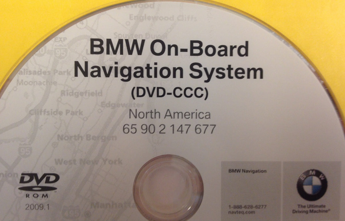 BMW On-Board Navigation System 65 90 2 147 677 2009.1