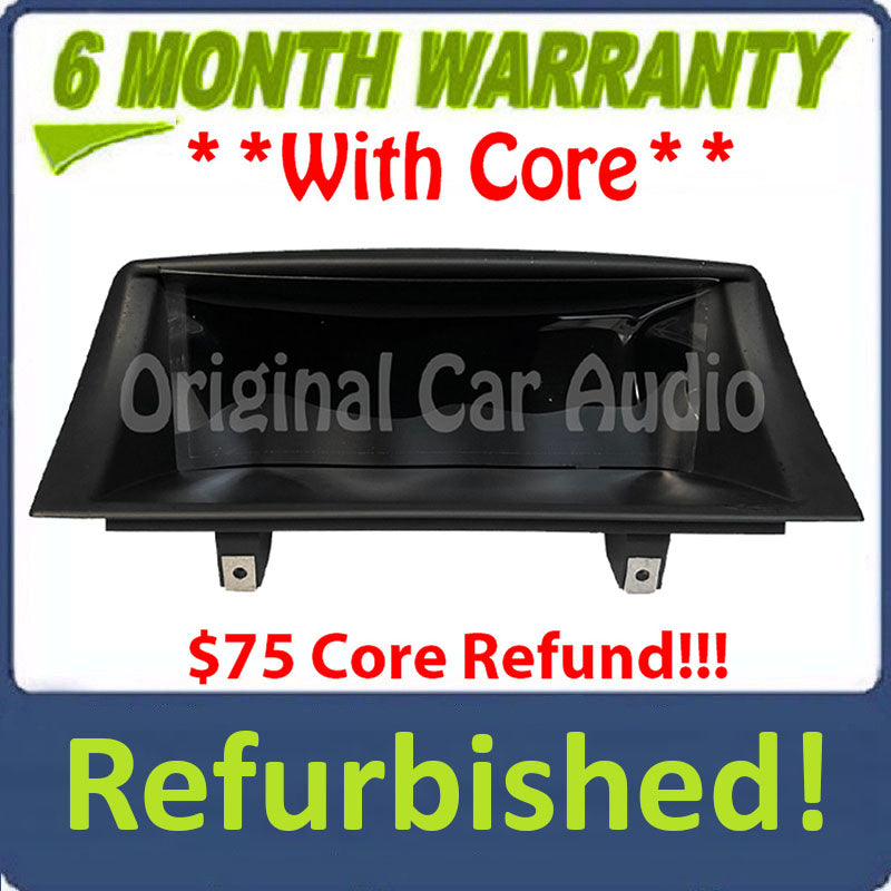 REFURBISHED 2008 - 2013 BMW 1 Series OEM E88 E87 E82 CID CIC Navigation Radio 8.8" Display Screen Monitor