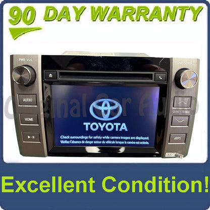 2013-2016 Toyota Tundra HD radio Receiver CD AM/FM XM Non JBL