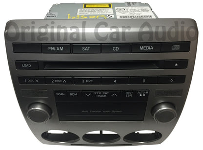 Mazda 5 radio receiver single CD player AM FM sat OEM