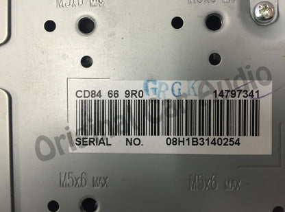 Mazda 5 radio receiver single CD player AM FM sat OEM