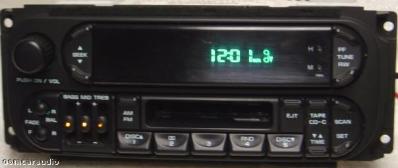 2002 - 2007 Chrysler Jeep Dodge OEM AM FM Radio Tape Player Receiver RBB