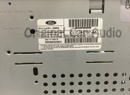 2012 2013 2014 Ford Expedition OEM Radio MP3 CD Player AM FM Satellite Receiver