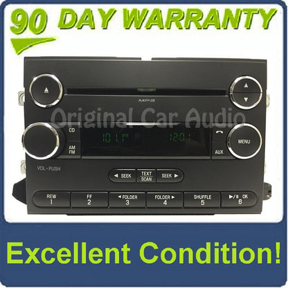2012 - 2014 Ford Expedition OEM Radio MP3 CD Player AM FM Satellite Receiver w/ Subwoofer Data Turn on