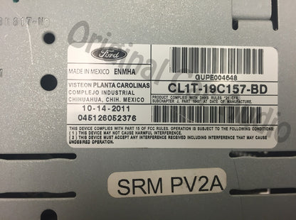 2011 - 2014 Ford Expedition AM FM Radio CD Player MP3 Satellite Receiver