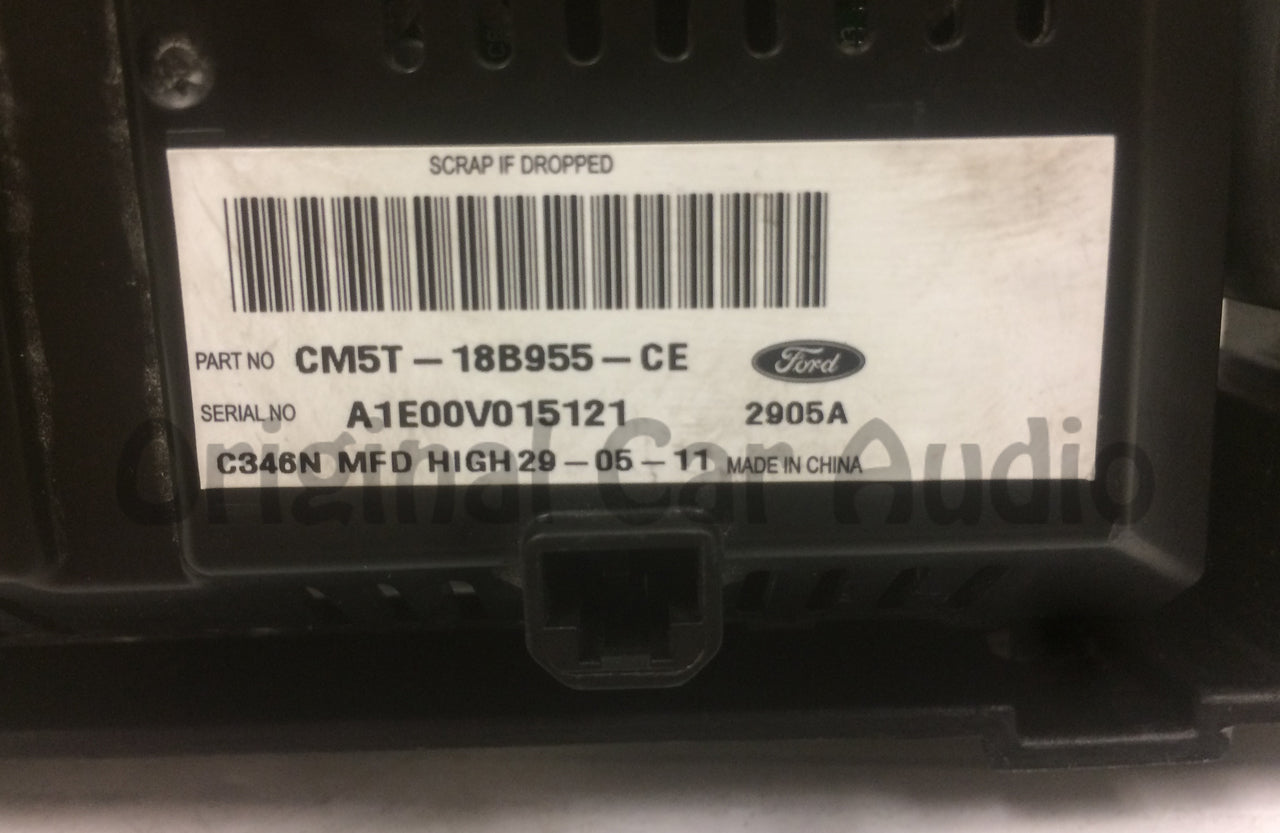 2012 Ford Focus OEM Sync Radio Information 4.2" Display Screen Non-Navigation
