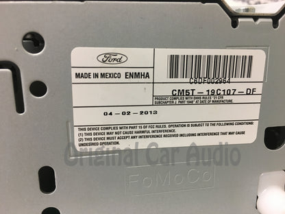 2013 - 2016 Ford C-Max OEM Single CD AM FM Radio Receiver