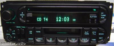 2002 - 2007 Chrysler Jeep Dodge OEM AM FM Radio Tape Cassette CD Player Receiver RBU