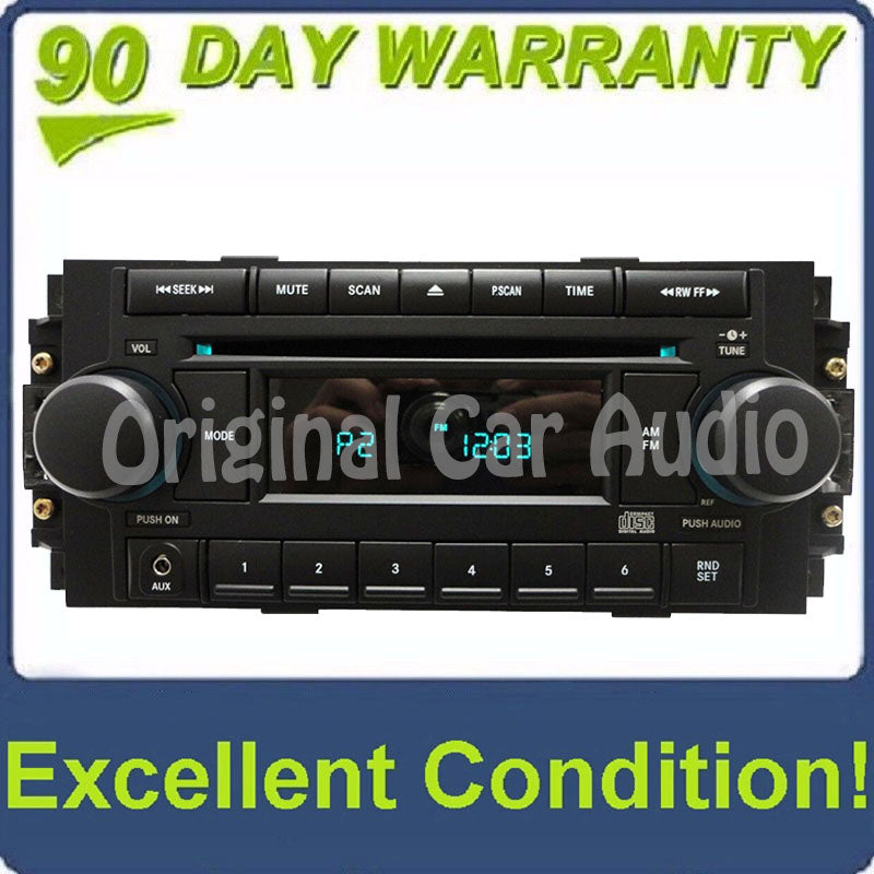 2005 - 2008 Chrysler Jeep Dodge OEM Radio Aux CD Player Receiver