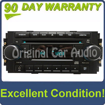 2005 - 2008 Chrysler Jeep Dodge OEM Radio Aux CD Player Receiver