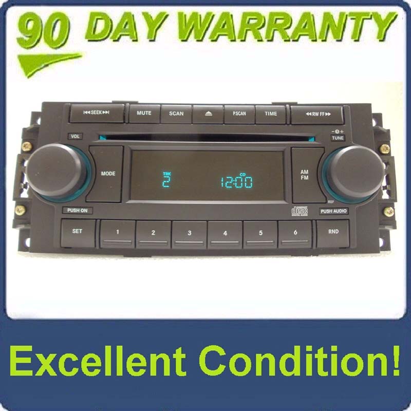 2004 - 2008 Chrysler Jeep Dodge OEM Radio CD Player Receiver REF