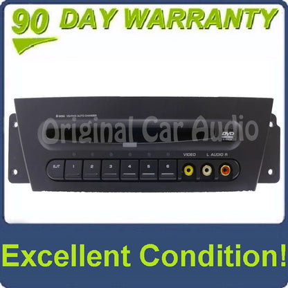 2004 - 2008 Chrysler Pacifica OEM Radio 6 CD DVD Changer Player RCA Inputs
