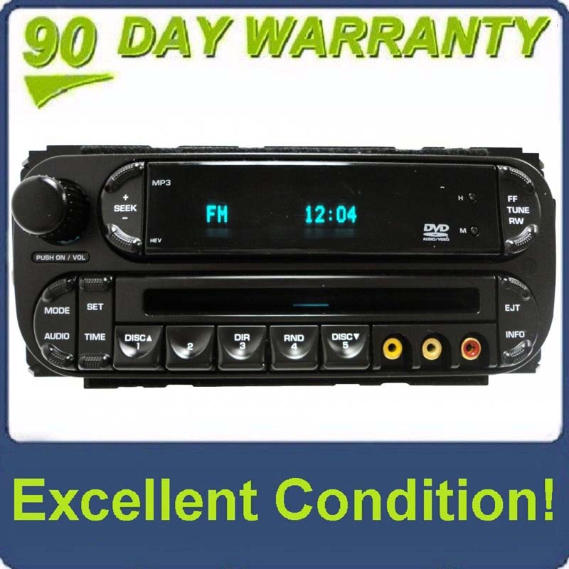 2005 - 2007 CHRYSLER Town and Country DODGE Caravan OEM AM FM MP3 Radio Stereo CD Player Receiver REV