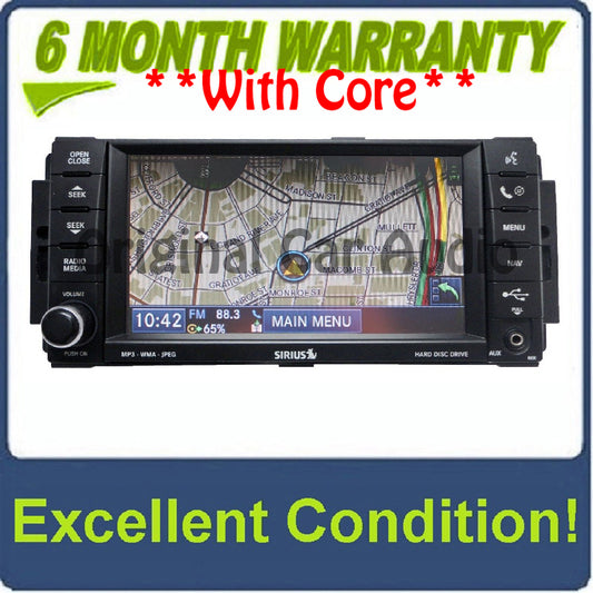 Chrysler Jeep Dodge navigation RER mygig radio CD DVD player
