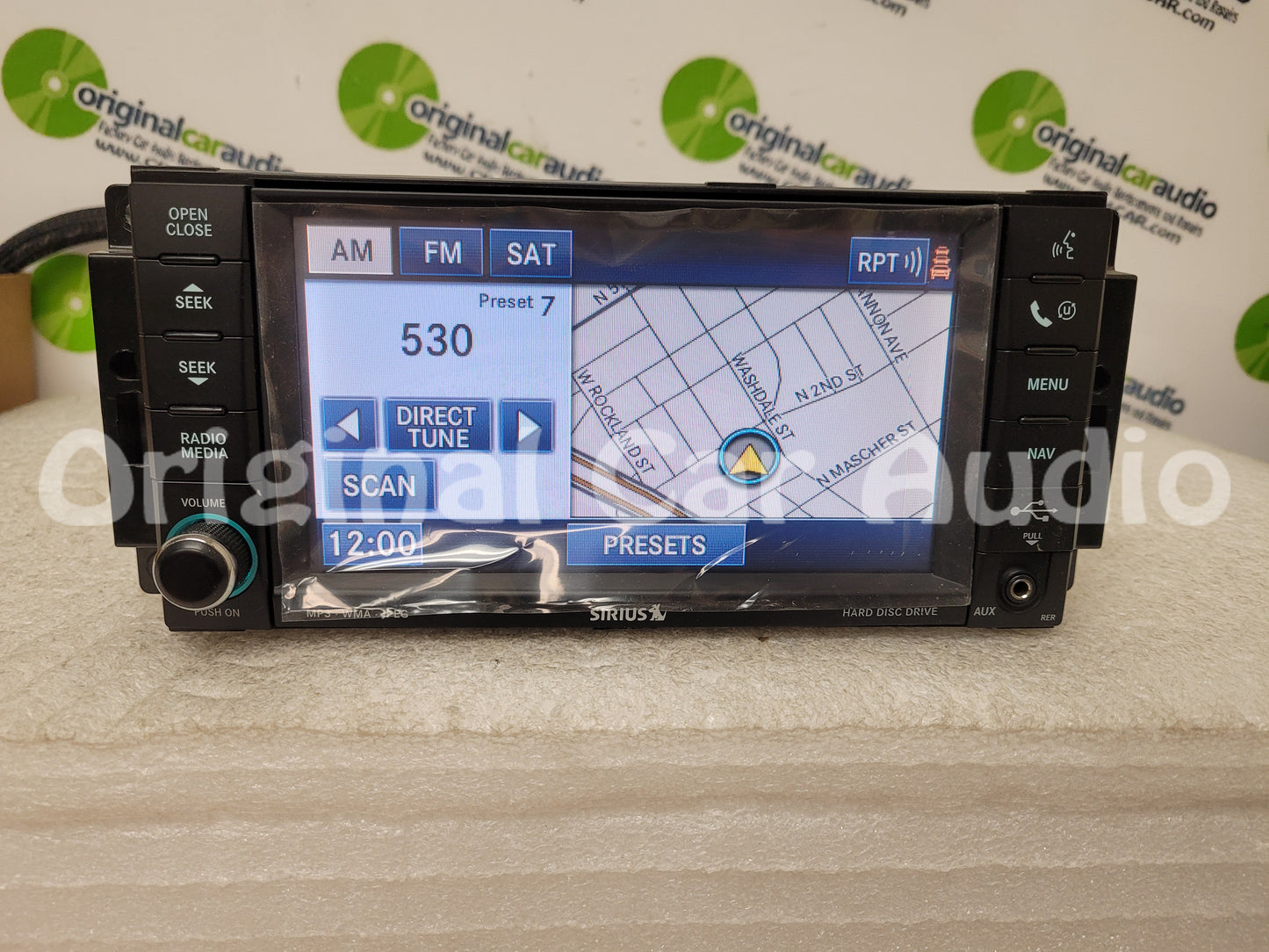 Refurbished Chrysler Jeep Dodge navigation RER mygig radio CD DVD player