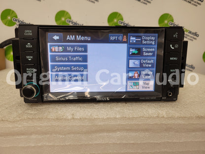 Refurbished Chrysler Jeep Dodge navigation RER mygig radio CD DVD player