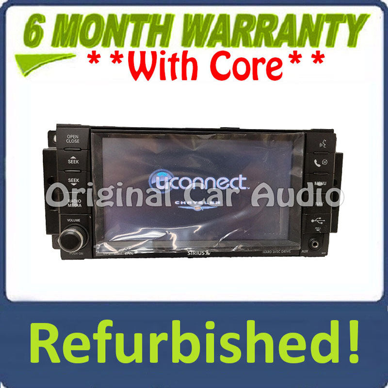 Refurbished Chrysler Jeep Dodge navigation RER mygig radio CD DVD player