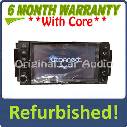 Refurbished Chrysler Jeep Dodge navigation RER mygig radio CD DVD player