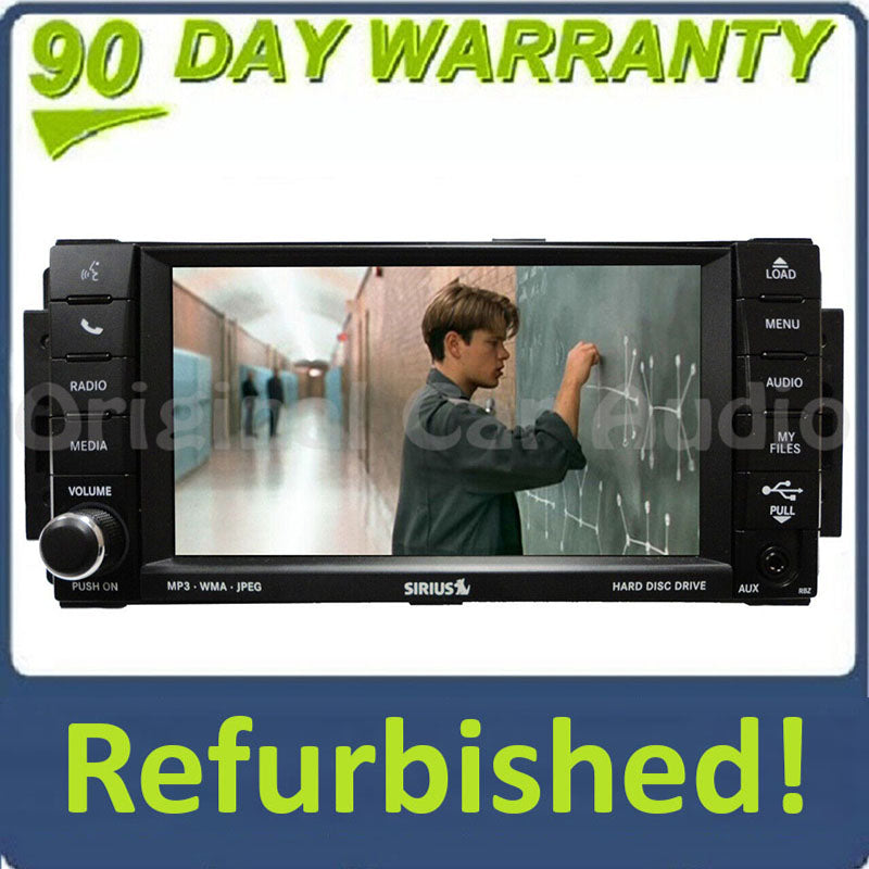 Refurbished 2007 - 2012 CHRYSLER DODGE JEEP OEM MyGig Radio CD DVD Player Low-Speed RBZ