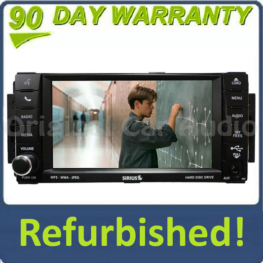 Refurbished 2007 - 2012 CHRYSLER DODGE JEEP OEM MyGig Radio CD DVD Player Low-Speed RBZ