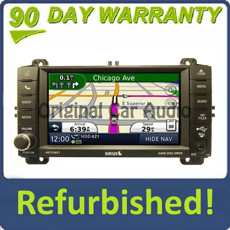 Refurbished 2011 - 2013 Jeep Dodge Navigation MyGig Radio CD Player MP3 USB AUX