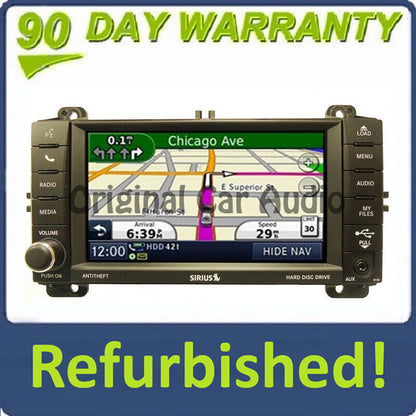 Refurbished 2011 - 2013 Jeep Dodge Navigation MyGig Radio CD Player MP3 USB AUX