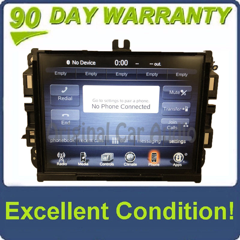 2016 - 2017 Jeep Cherokee OEM UConnect VP3 NA Multi Media Bluetooth Sat Radio Receiver
