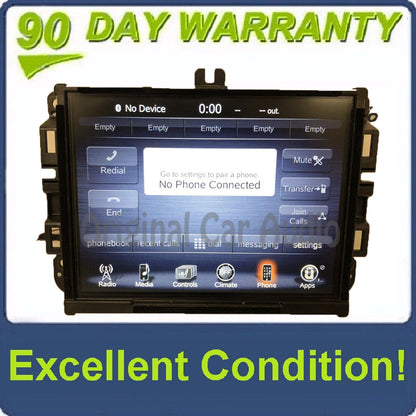 2016 - 2017 Jeep Cherokee OEM UConnect VP3 NA Multi Media Bluetooth Sat Radio Receiver