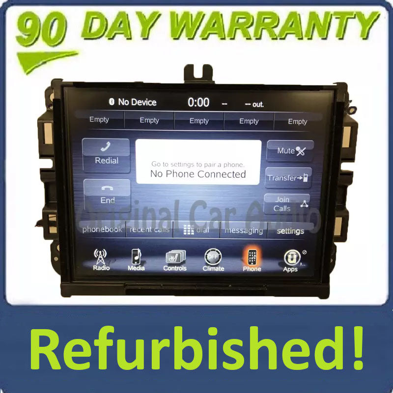 Refurbished 2013 - 2016 Chrysler Jeep Dodge Ram OEM VP3 NA Media Center LCD Screen Radio